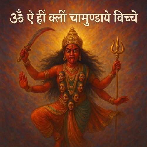 ॐ ऐं ह्रीं क्लीं चामुण्डायै विच्चे