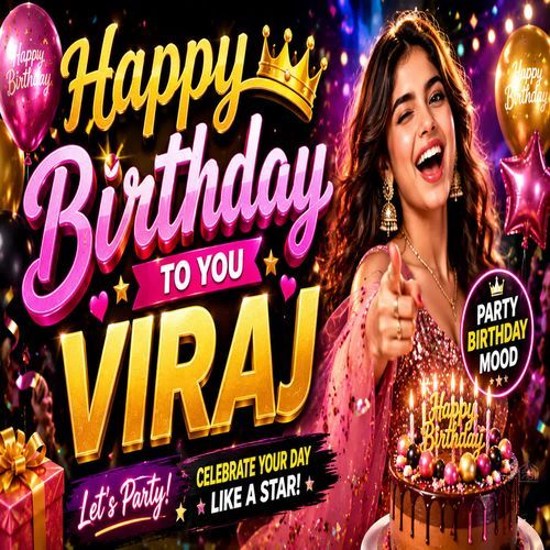 Happy Birthday To You Viraj Female Voice