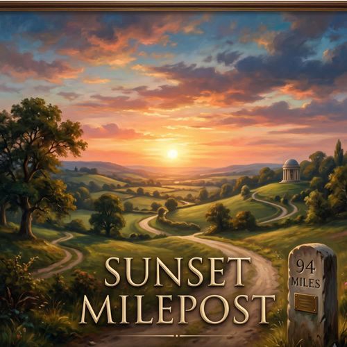 Sunset Milepost