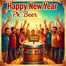 Happy New Year Pk Beer