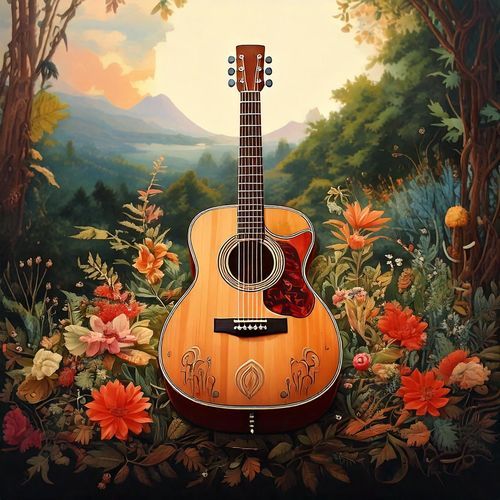 Meditative Guitar: Calm Flow Melodies