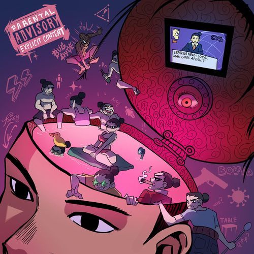 HUNG OVA (feat. Kamino) cover art