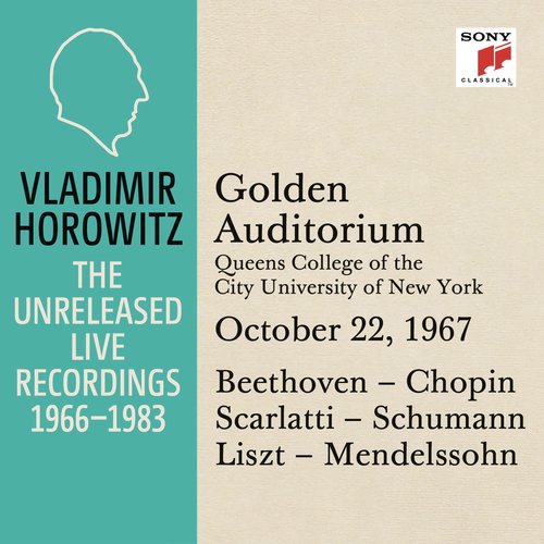 Vladimir Horowitz in Recital at Queens College, New York City, October 22, 1967