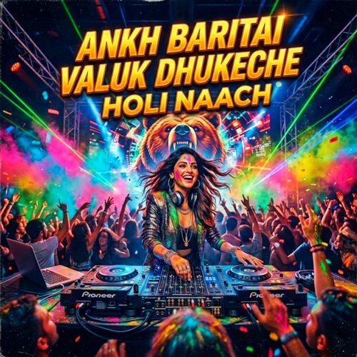 Ankh Baritai Valuk Dhukeche Holi Naach