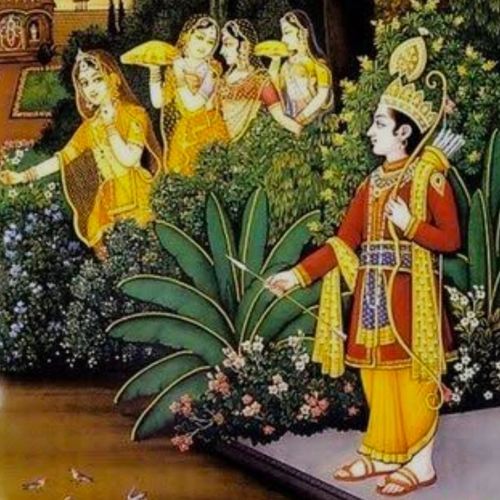 Ram Ko Dekh Kar Shri Janak Nandini