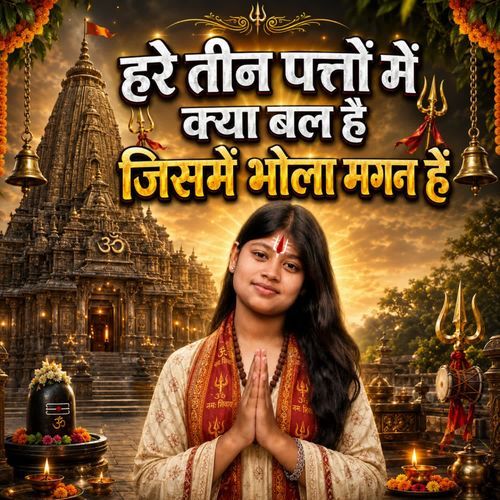 Hare Teen Patto Me Kya Bal Hai Jisme Bhola Magan Hai