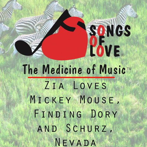 Zia Loves Mickey Mouse, Finding Dory and Schurz, Nevada cover art