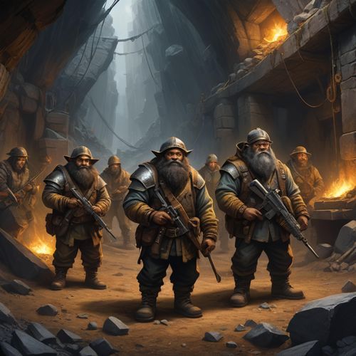 Mining With Dwarfs cover art