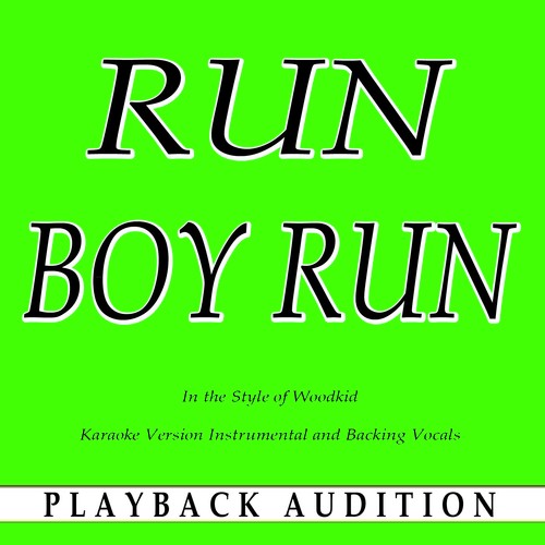 Run Boy Run (In the Style of Woodkid) cover art