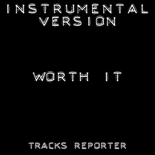 Worth It (Backing Track Instrumental Version) - Single_poster_image