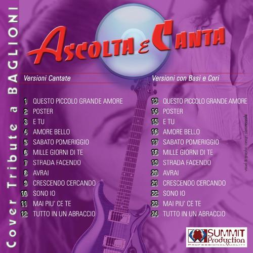 Ascolta e Canta - Tribute e basi di Claudio Baglioni