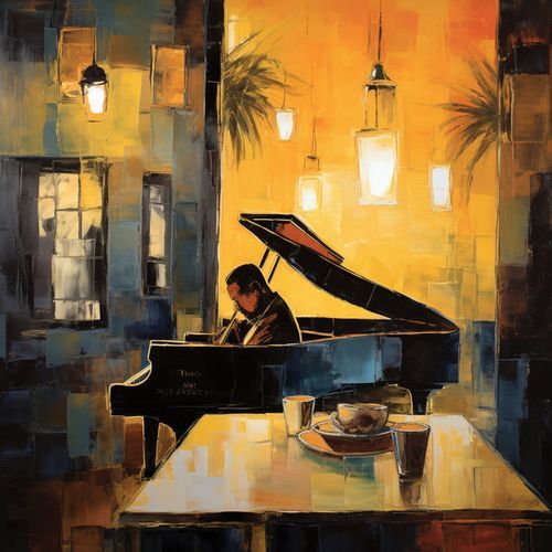 Jazz Piano at Dawn: Coffee Shop Mornings_poster_image