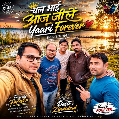 चल भाई आज जी लें Yaari Forever | Dosti Songs