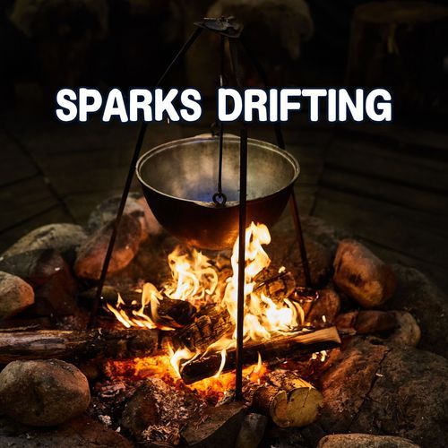 Sparks Drifting on the Evening Breeze: Gentle Fire ASMR for Meditation