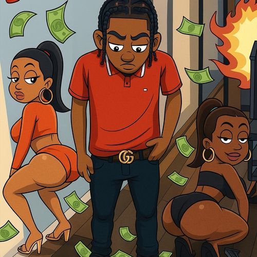 Behind cover art