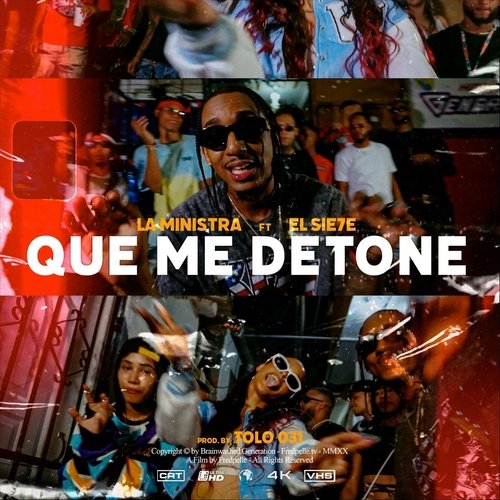 Que Me Detone (feat. El Sie7e) cover art
