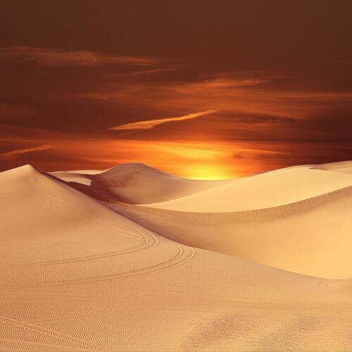 Mysterious desert