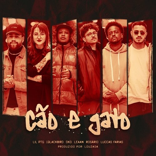Cão e Gato (feat. Lil Ptg, 13lackbird, Dkd, Leaan, Rosário & Luccas Farias) cover art