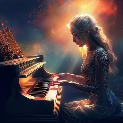 Enfoque En Piano: Melodías Rítmicas Para Estudiar