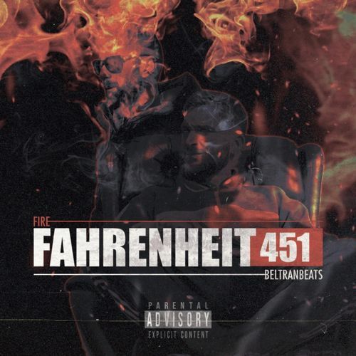 Fahrenheit 451 cover art