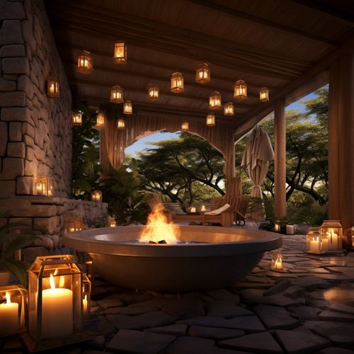 Glow of Fire: Spa Soothing Sounds