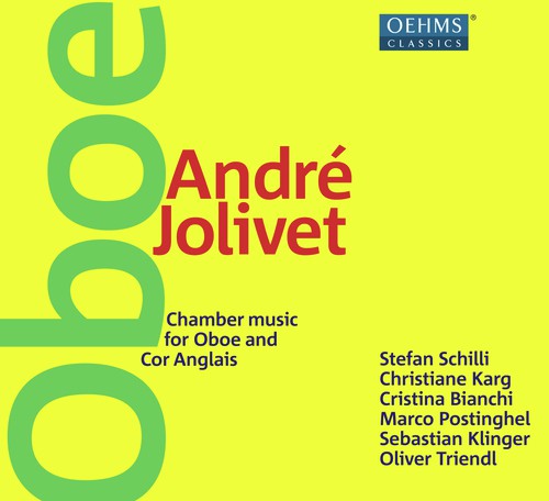 Jolivet: Chamber Music for Oboe and Cor Anglais