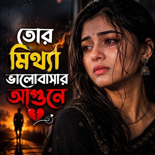 তোর মিথ্যা ভালোবাসার আগুনে