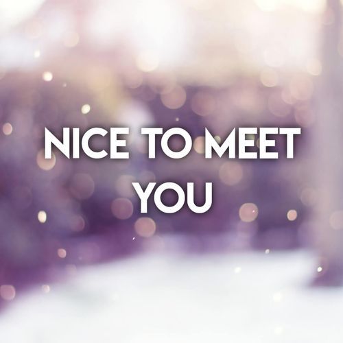 Nice to Meet You