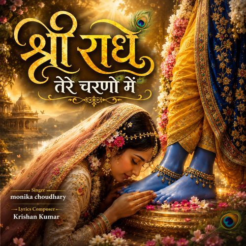 Shri Radhe Tere charanon mein