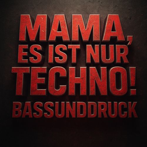 Mama Es Ist Nur Techno cover art