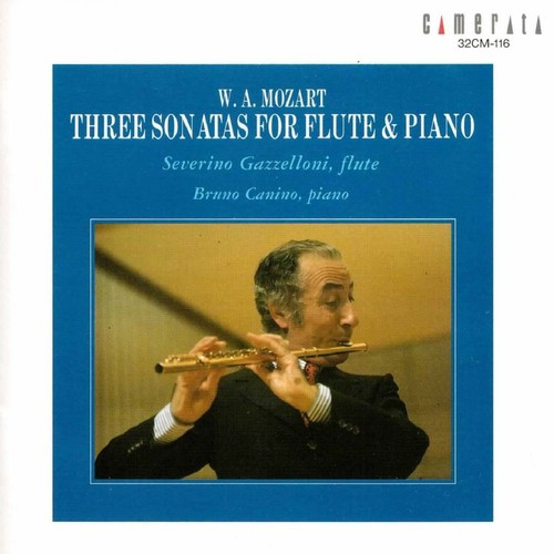 Mozart: Three Sonatas for Flute & Piano (Arr. for Flute and Piano)