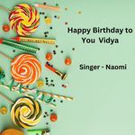 Happy Birthday To You Vidya