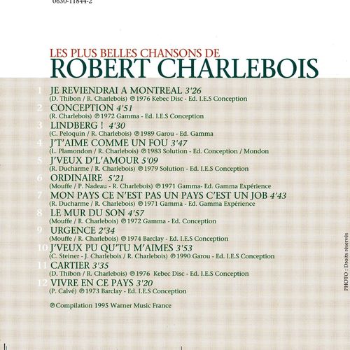 Vivre En Ce Pays Lyrics Robert Charlebois Only On Jiosaavn