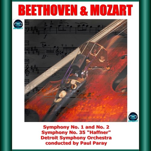 Beethoven &amp; Mozart: Symphony No. 1 and No. 2 - Symphony No. 35 &quot;Haffner&quot;_poster_image