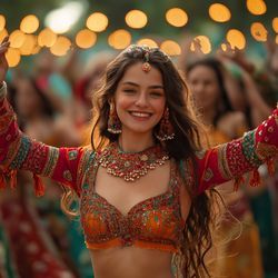 Indian Bollywood Christmas Dance