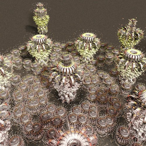 Machine cover art