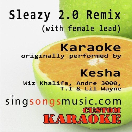 Sleazy 2.0 Remix (Get Sleazier) [With Female Lead] [Originally Performed By Kesha, Wiz Khalifa, Andre 3000, T.I & Lil Wayne] [Karaoke Audio Version]