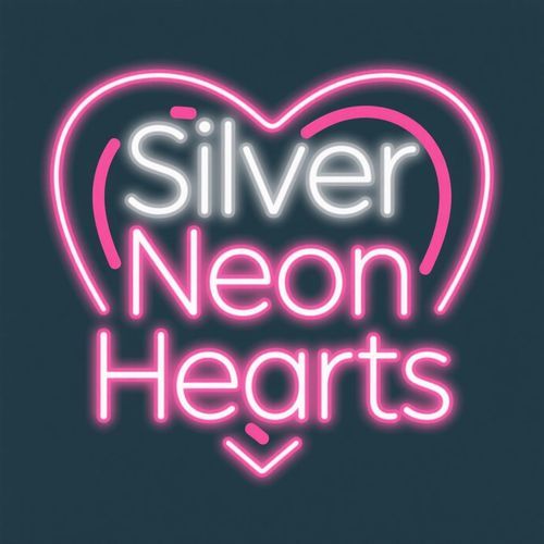 Silver Neon Hearts cover art