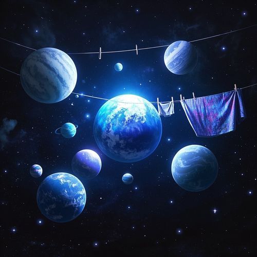 The Cosmic Laundry cover art