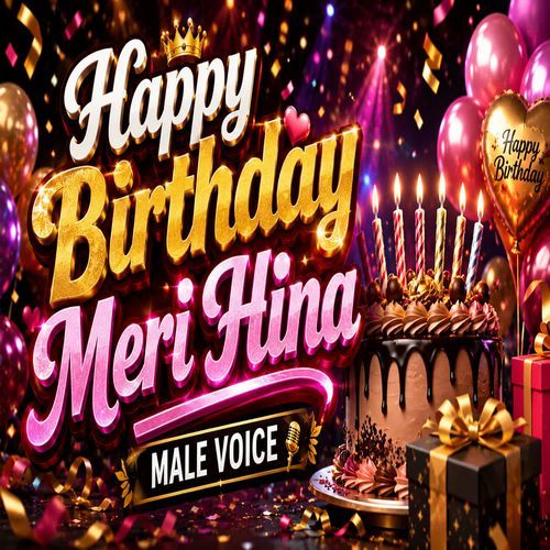 Happy Birthday Meri Hina male Voice