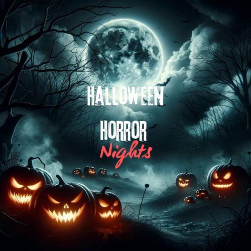 Halloween Horror Nights: Eerie Full Moon & Spooky Pumpkins