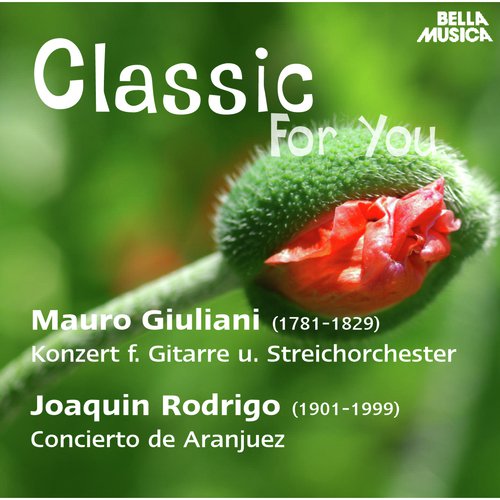 Classic for You: Giuliani: Konzert für Gitarre und Streichorchester - Rodrigo: Concierto de Aranjuez