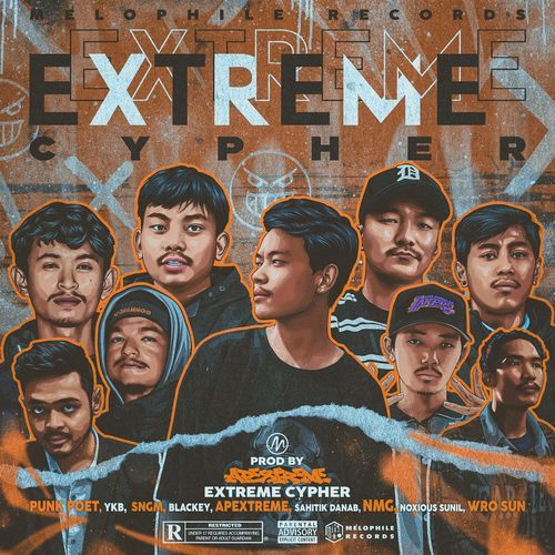 Extreme Cypher (feat. YNG YKB, SNGM, Finjo, Sahitik Danab, Blackey, NMG, Noxious Sunil & Wro Sun) cover art