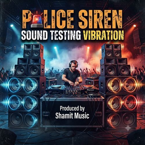 Police Siren Sound Testing Vibration