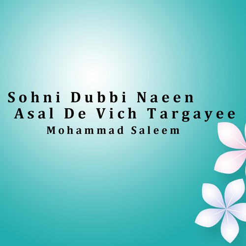 Sohni Dubbi Naeen Asal De Vich Targayee
