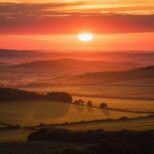 Under the Setting Sun