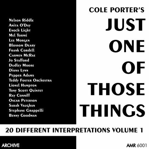 Just One of Those Things (20 Different Interpretations) Volume 1
