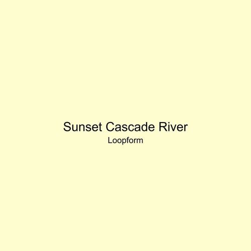 Sunset Cascade River
