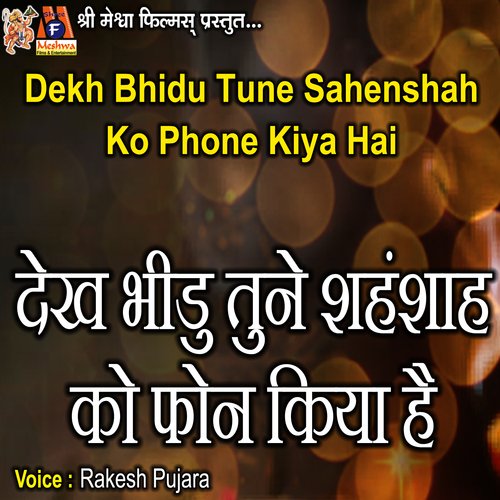 Dekh Bhidu Tune Sahenshah Ko Phone Kiya Hai