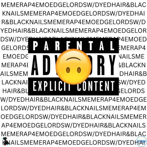 MEME RAP 4 EMO EDGELORDS W/ DYED HAIR & BLACK NAILS